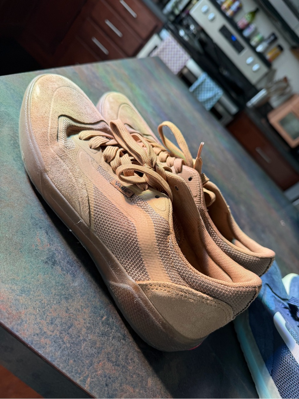 Vans Men's Tan Low-Top Sneakers